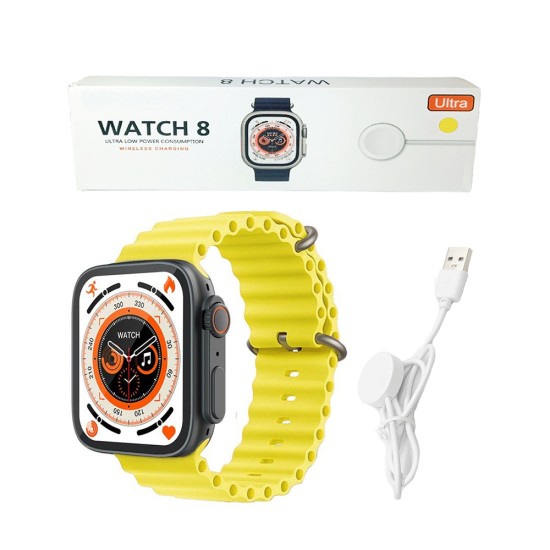 Smartwatch KD99 Ultra 1.99" Series 8 Yellow